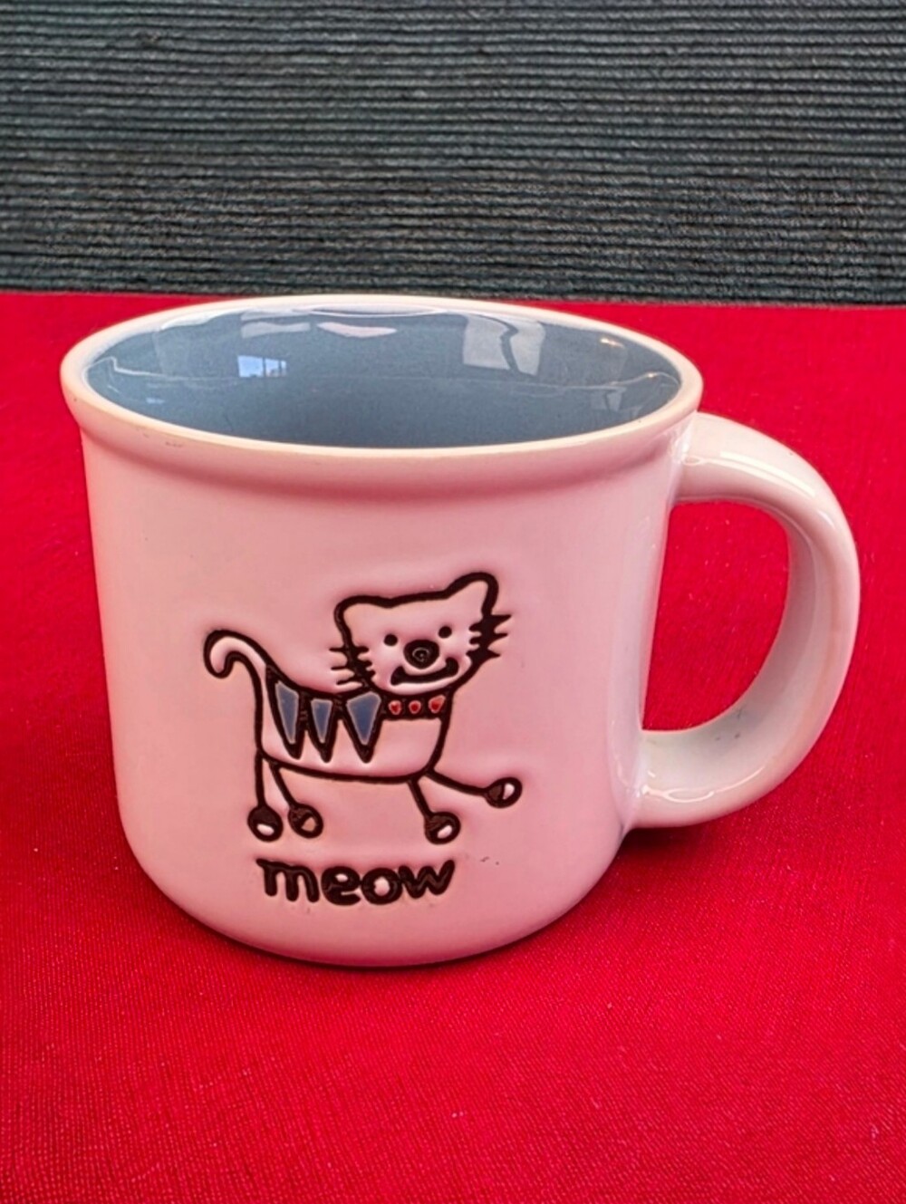 Pet Rageous Designs Stoneware 12 Oz Cat Mug, Meow!